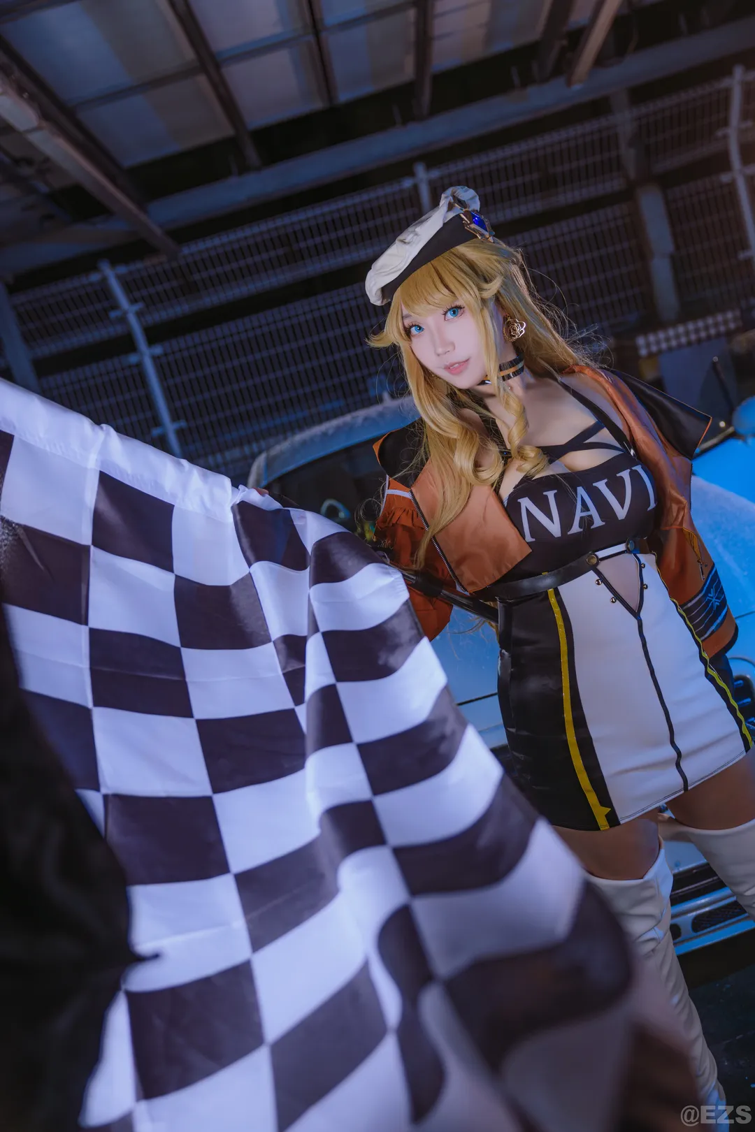 【娜維婭cos】原神賽車服，帶你一起兜風 - 第 5 張