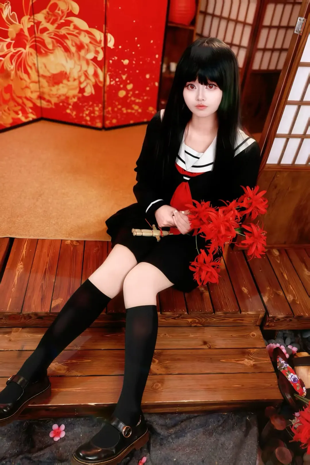 【閻魔愛cos】地獄少女經典造型的萬聖節正片分享 - 第 1 張
