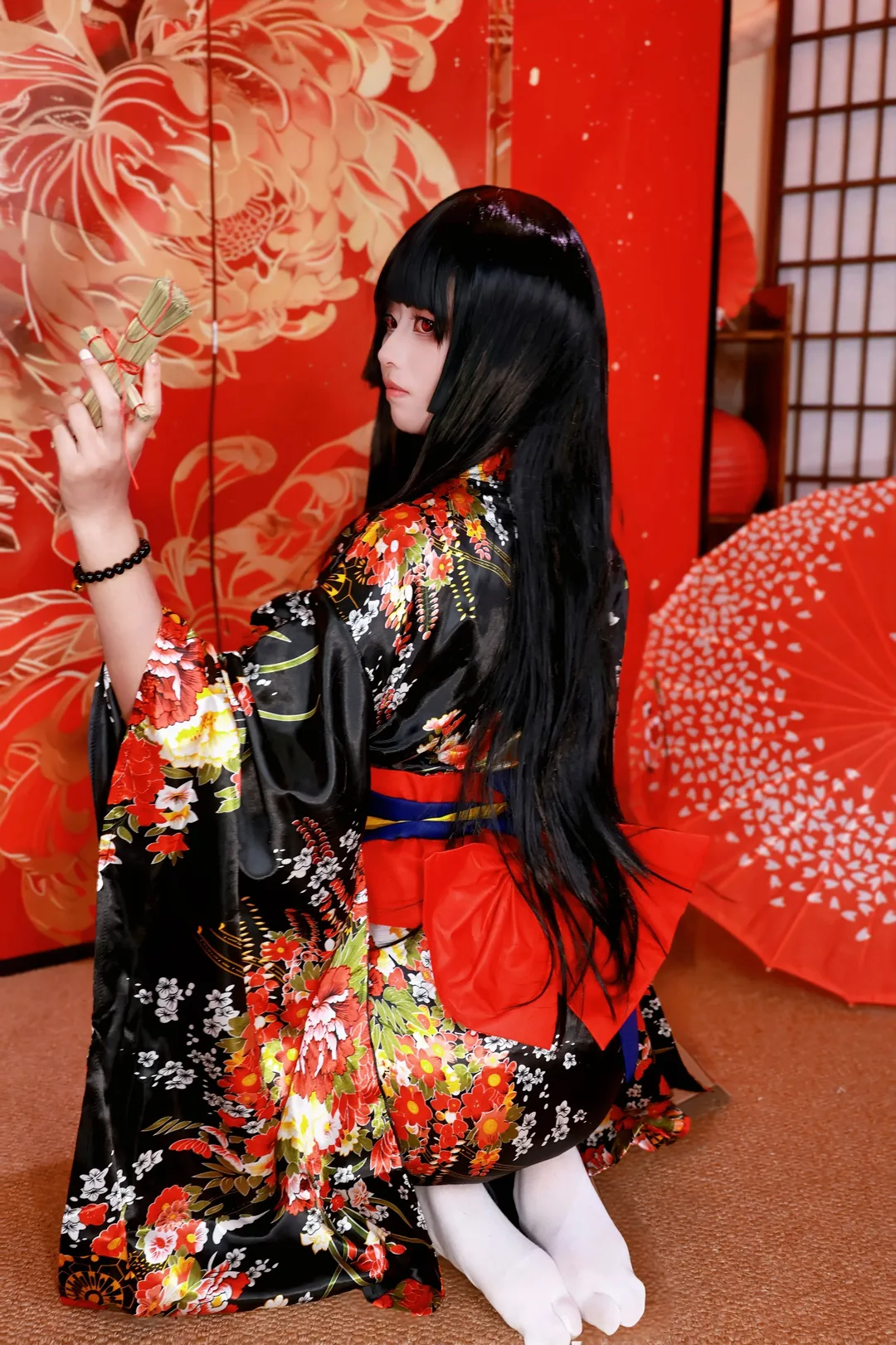 【閻魔愛cos】地獄少女經典造型的萬聖節正片分享 - 第 2 張