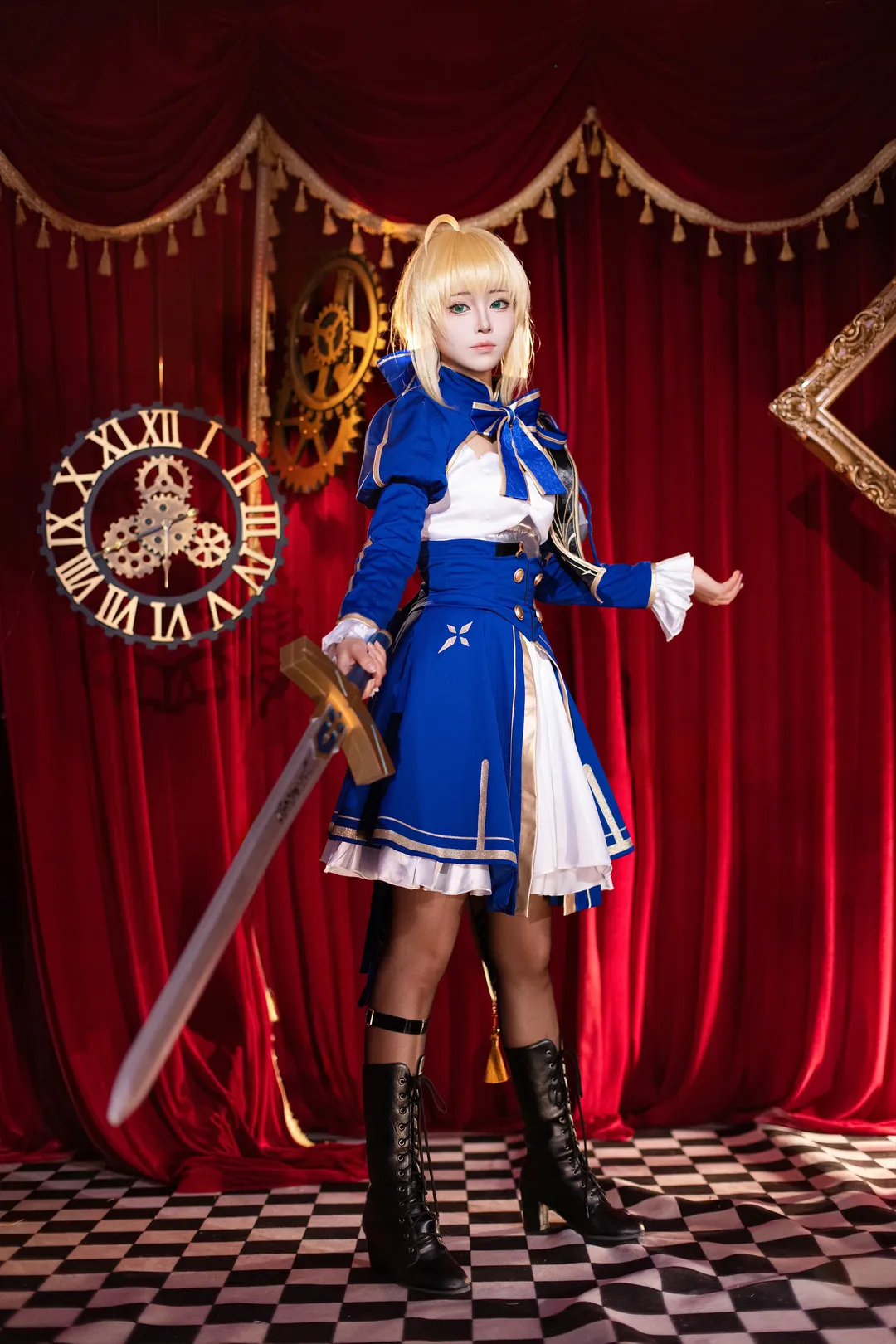 【阿尔托莉雅·潘德拉贡cos】Fate骑士王正片拍摄记录