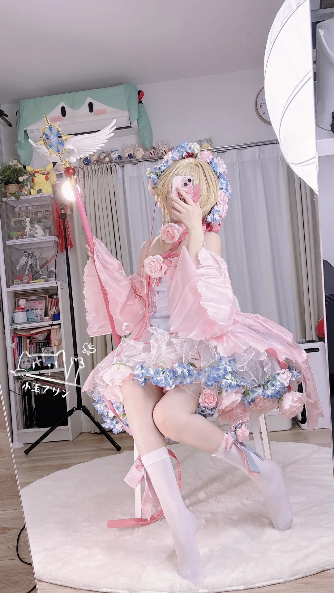 【木之本樱cos】小樱花仙子的变身，像魔法一样缝补世界 - 第 3 张
