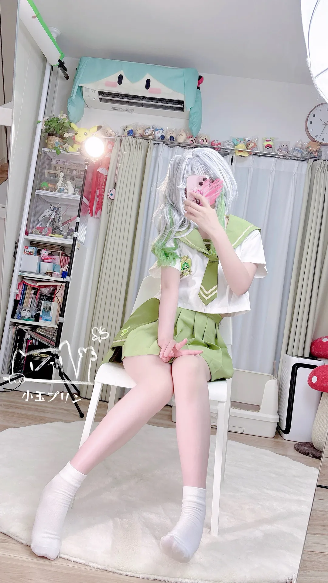 【納西妲cos】草系成女的水手服JK日常感拍攝 - 第 1 張