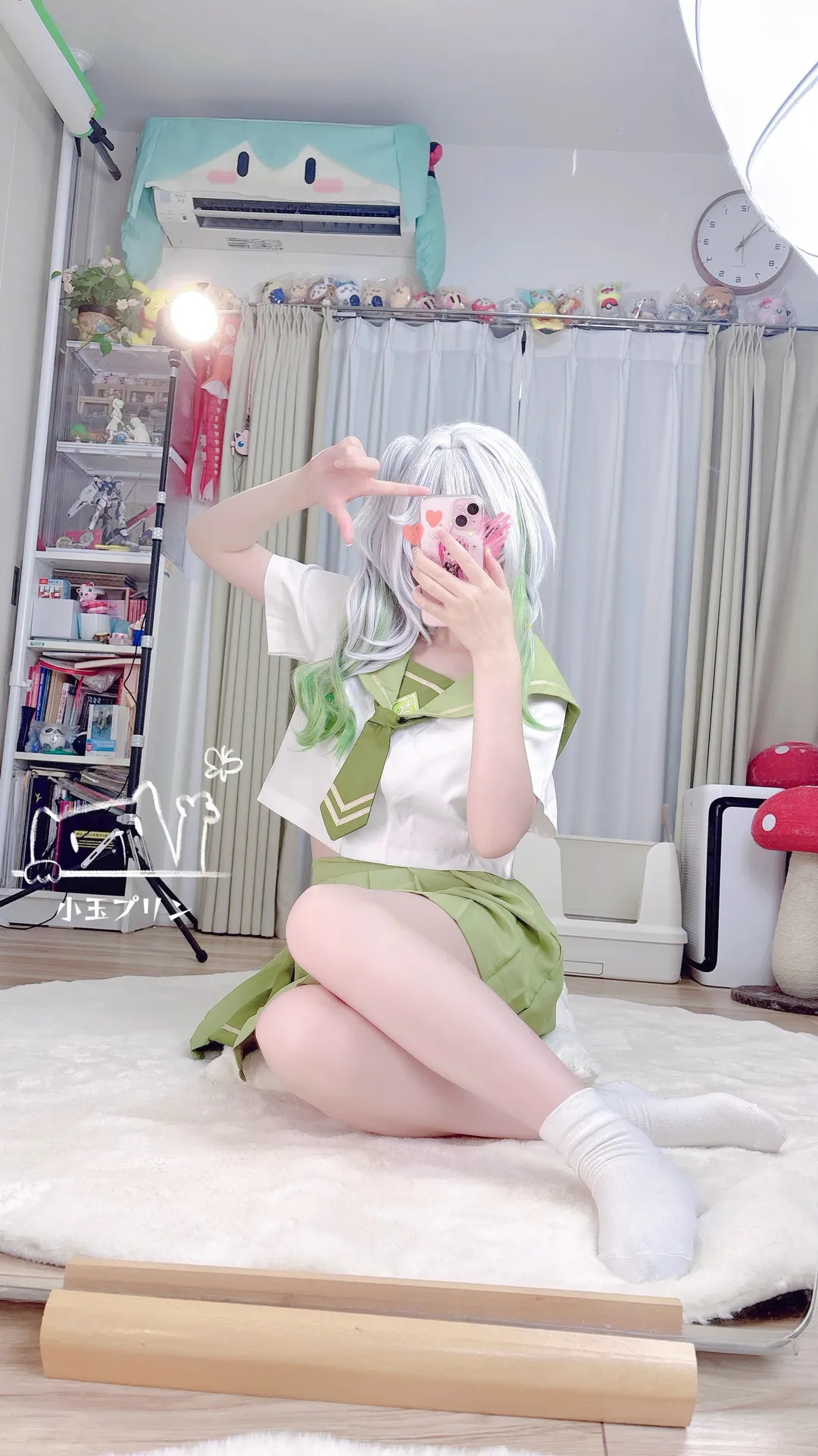 【納西妲cos】草系成女的水手服JK日常感拍攝 - 第 3 張