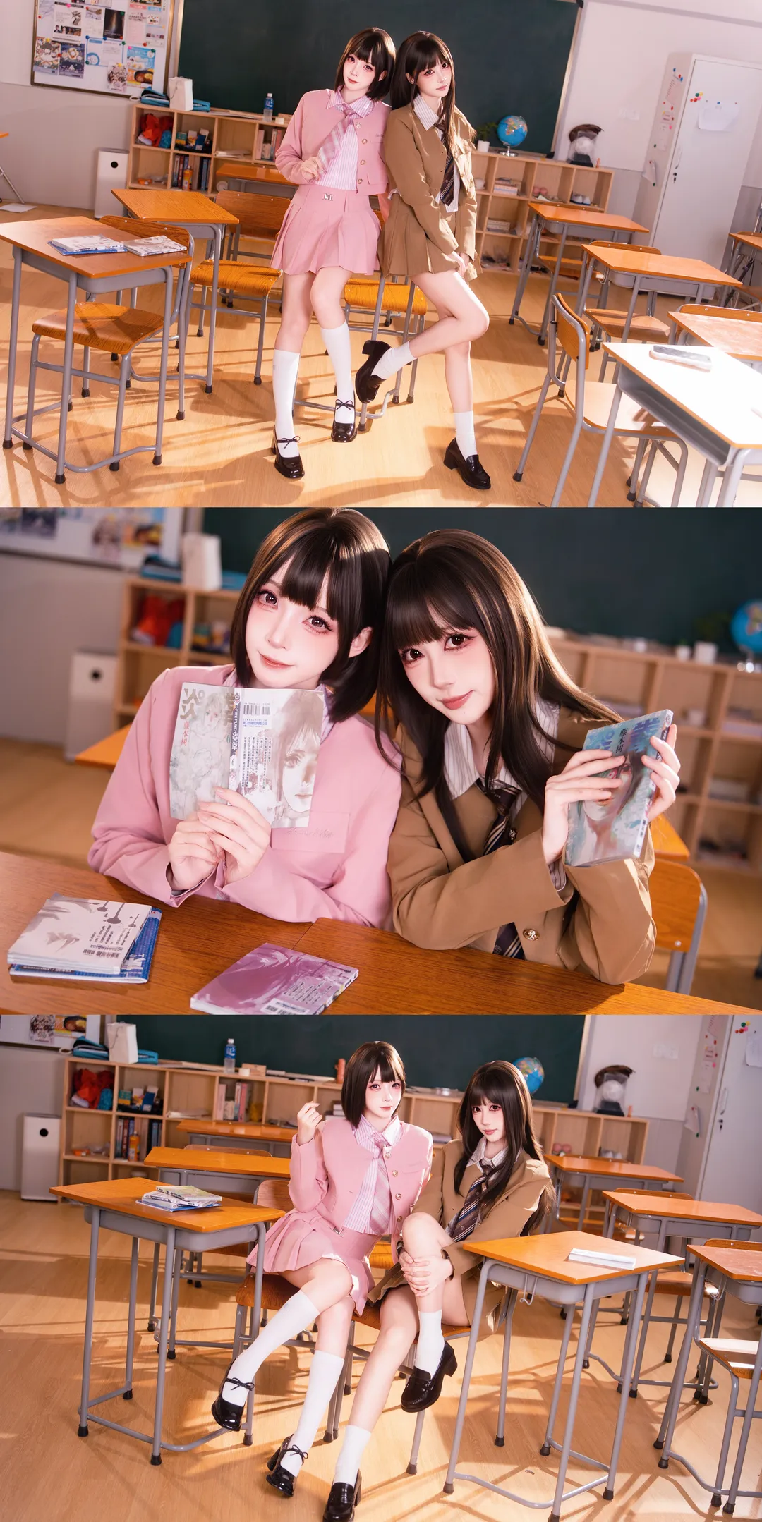 重返校园时代的JK制服双人写真 - 第 3 张