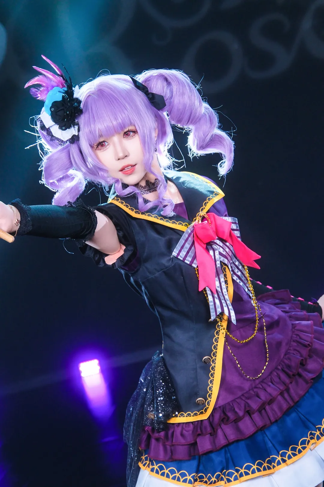 【宇田川亞子cos】Roselia舞臺打歌服抓拍 - 第 1 張