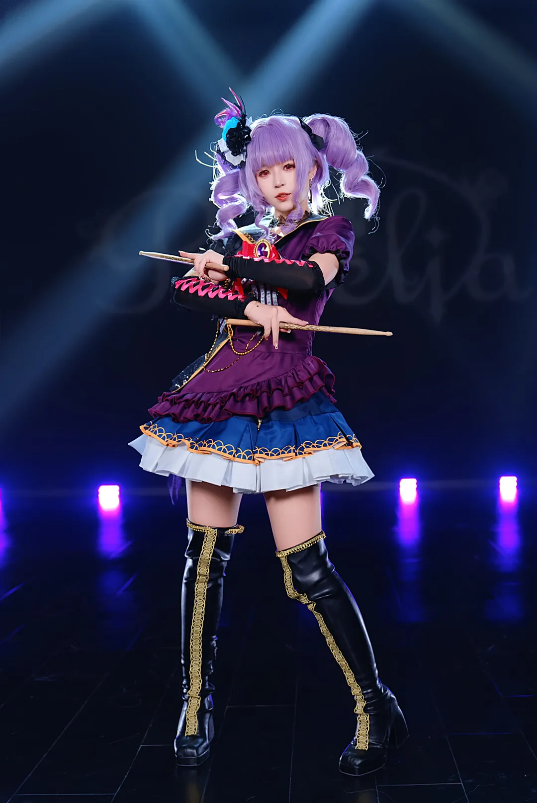 【宇田川亞子cos】Roselia舞臺打歌服抓拍 - 第 3 張