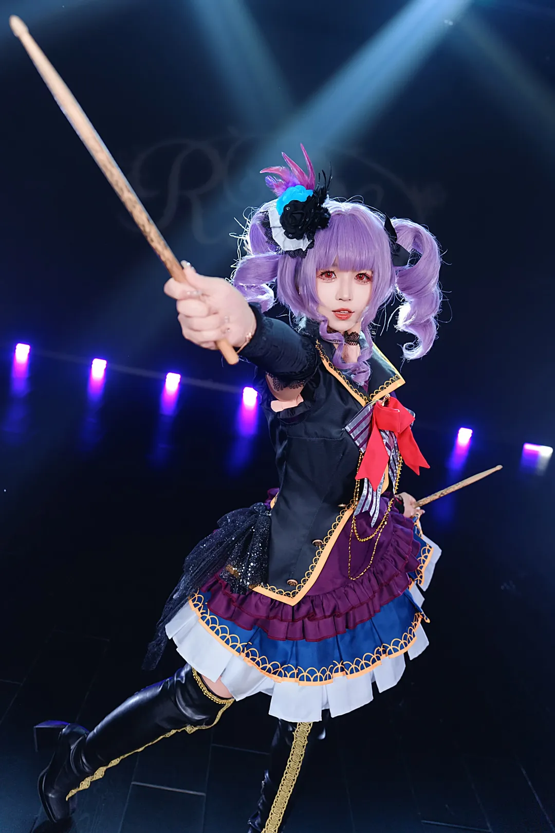 【宇田川亞子cos】Roselia舞臺打歌服抓拍 - 第 7 張