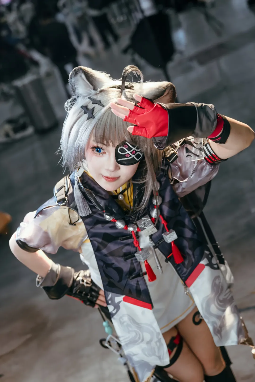【汤汤cos】明日方舟终末地清波寨大当家的战斗身姿 - 第 2 张