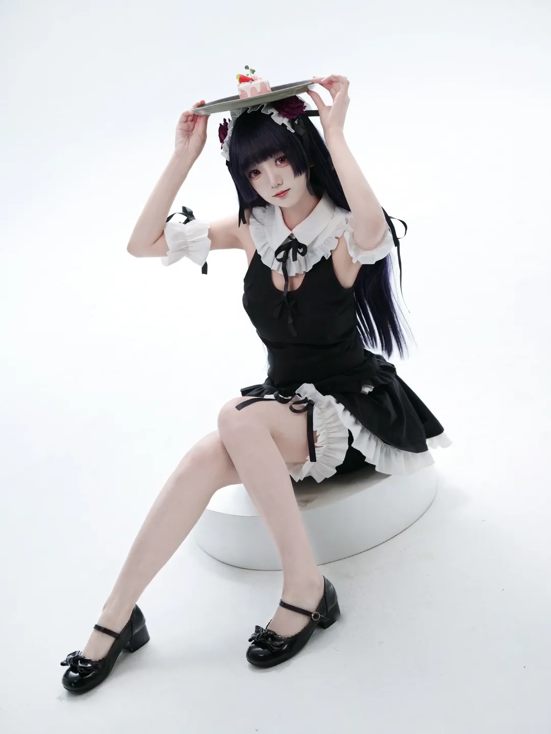 【五更琉璃cos】我的妹妹哪有這麼可愛，十週年黑貓女僕裝紀念 - 第 1 張