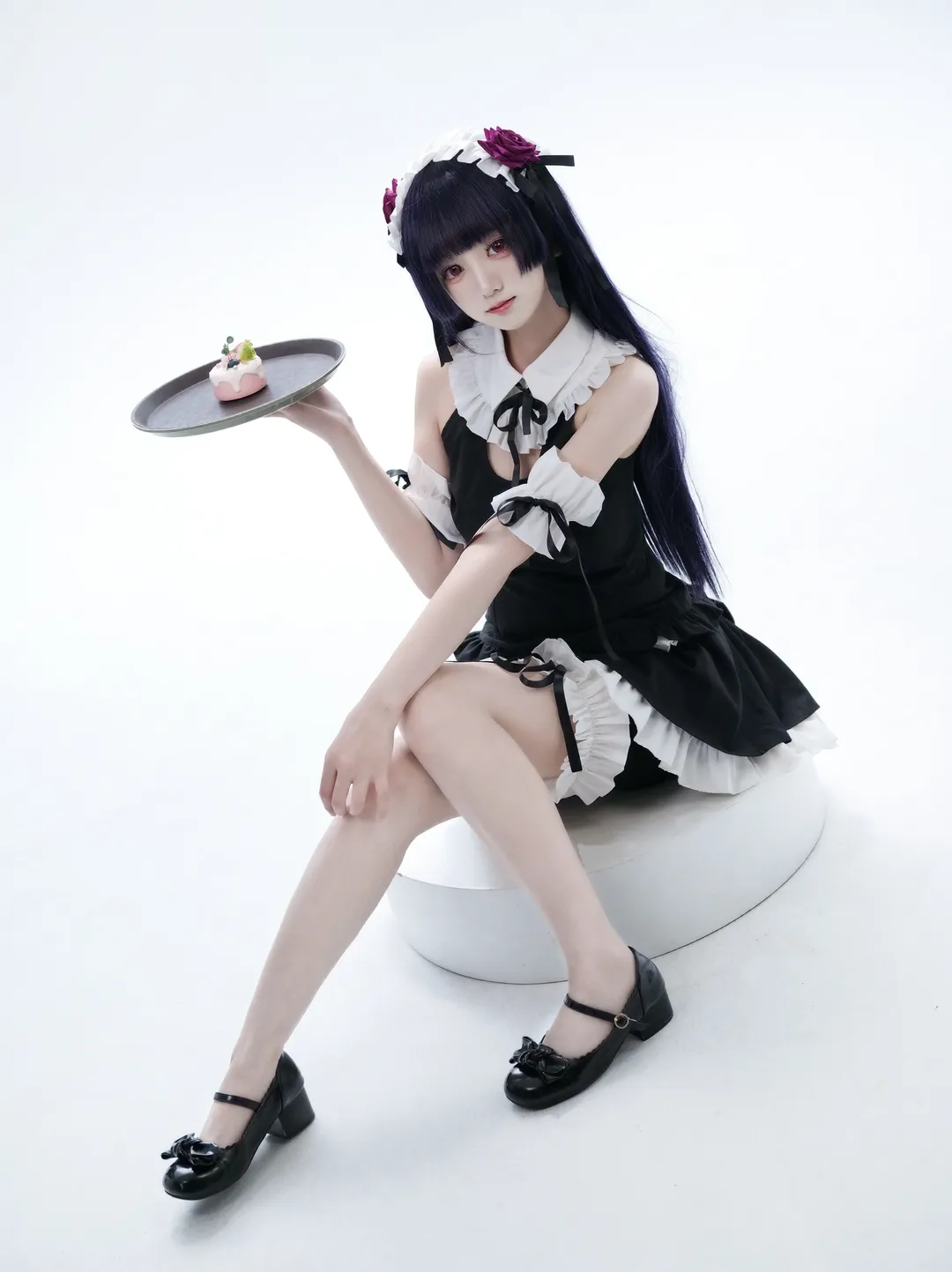 【五更琉璃cos】我的妹妹哪有這麼可愛，十週年黑貓女僕裝紀念 - 第 4 張
