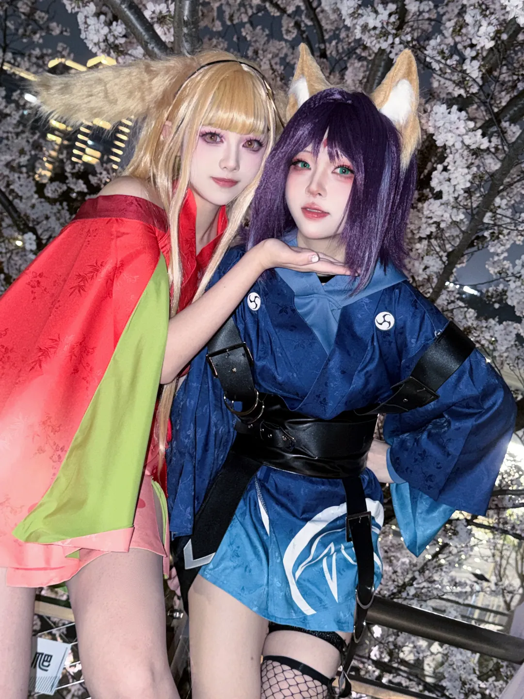 【酒寄彩葉輝夜cos】超時空輝夜姬的夜櫻網襪 - 第 2 張