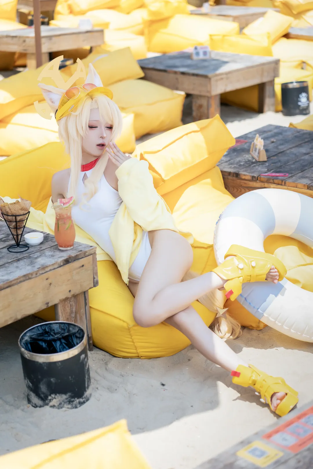 【水聖婭cos】蔚藍檔案，三亞海邊的夏日拍攝手記 - 第 2 張