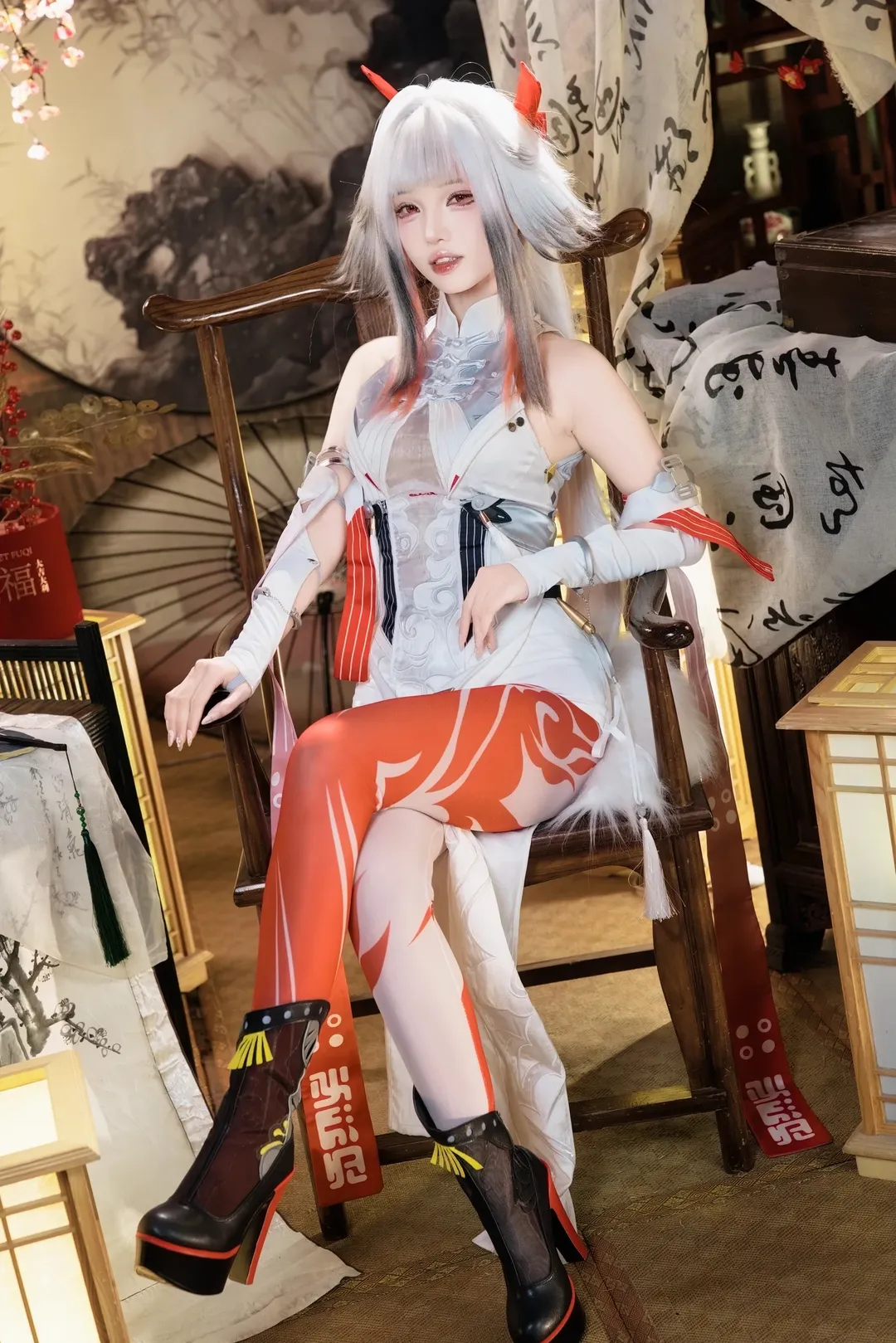 【叶瞬光cos】绝区零里的国风甜妹穿搭 - 第 2 张