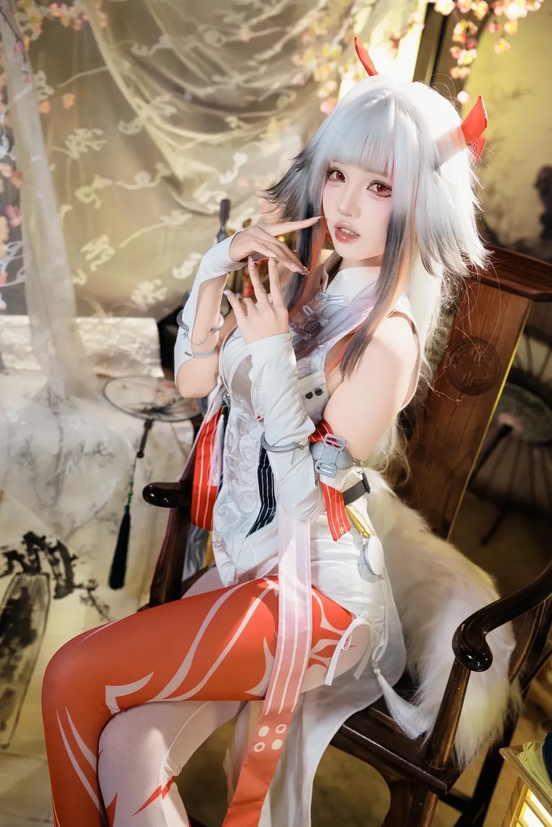 【叶瞬光cos】绝区零里的国风甜妹穿搭 - 第 6 张