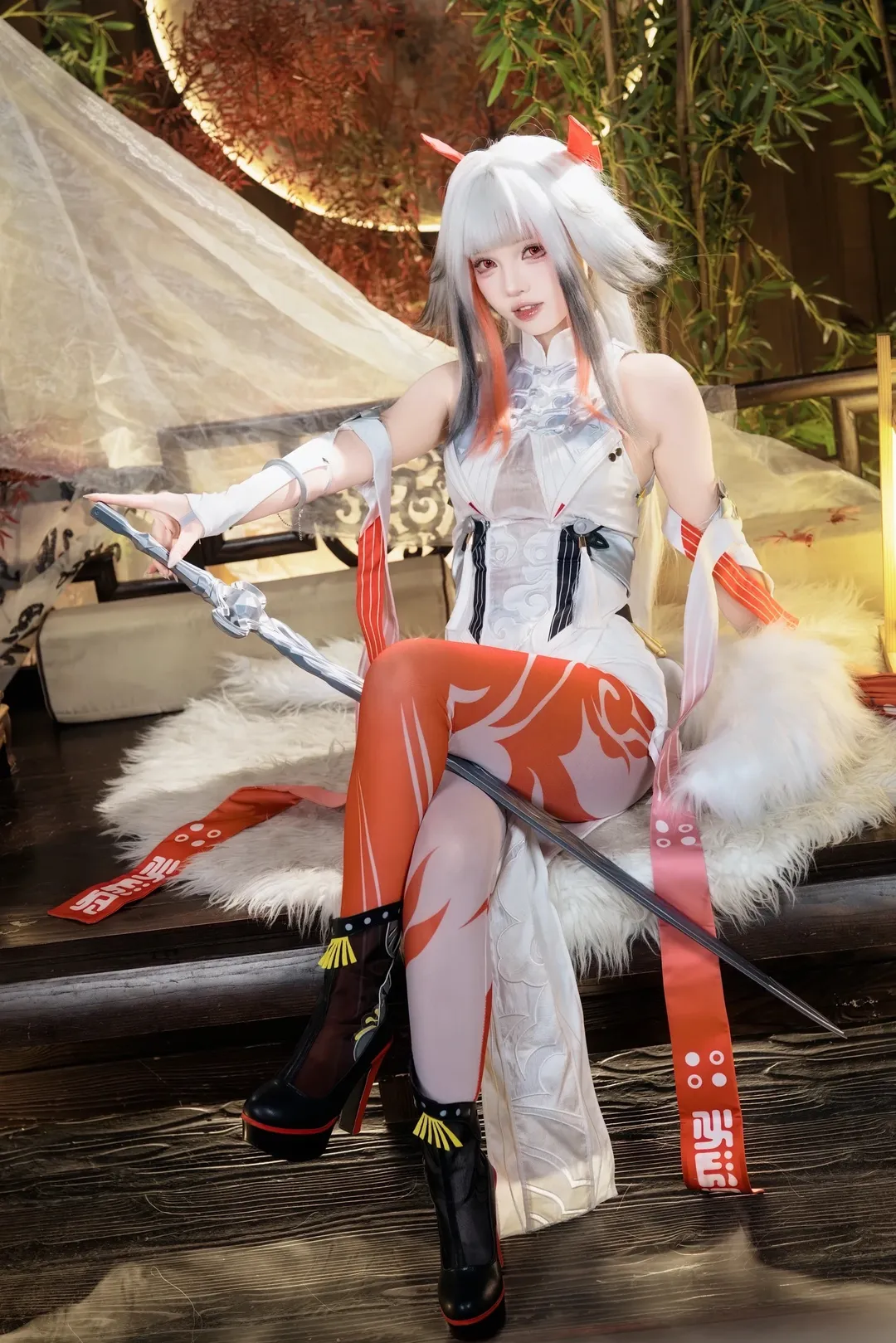 【叶瞬光cos】绝区零里的国风甜妹穿搭 - 第 7 张