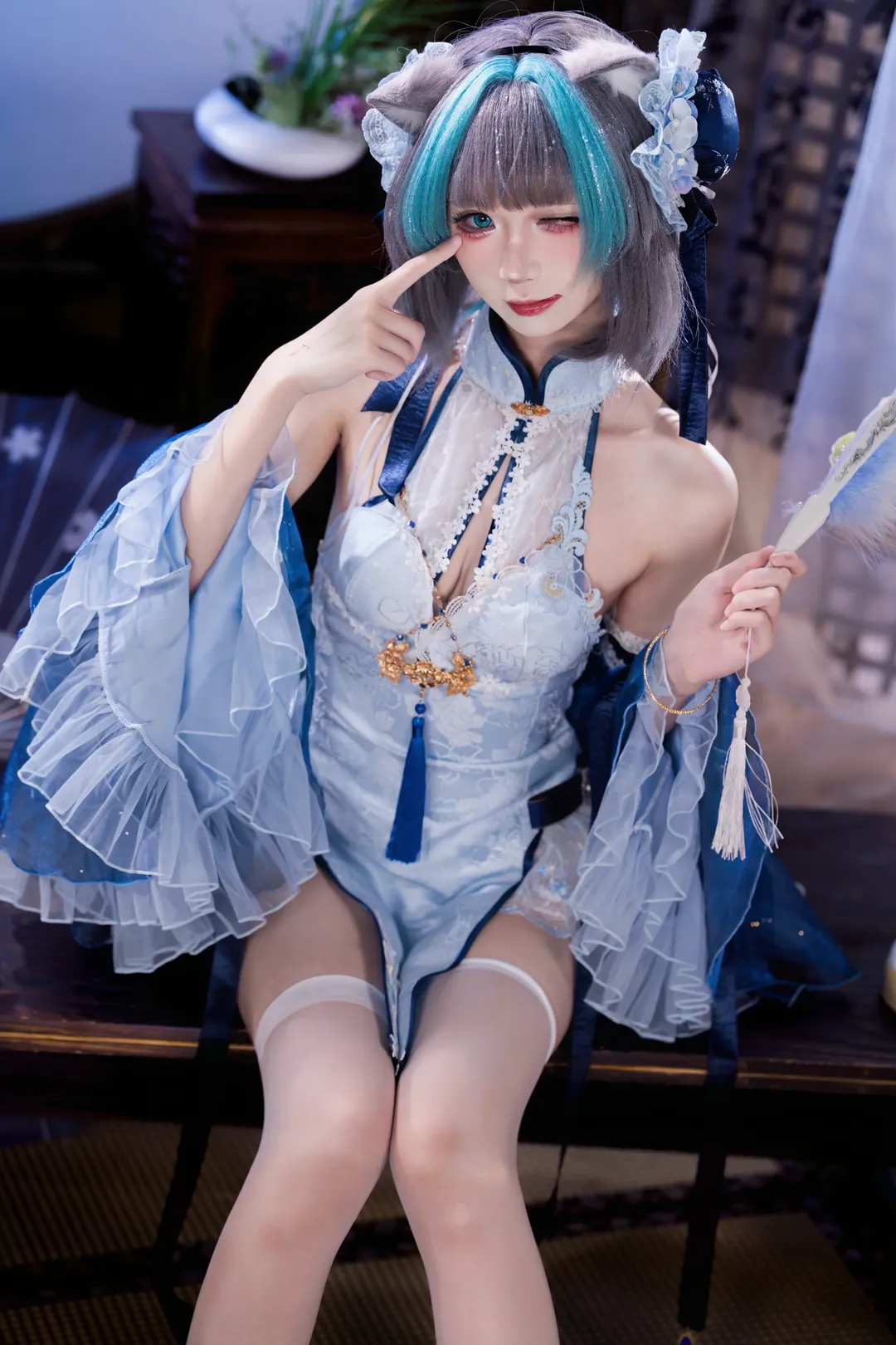【柴郡cos】碧藍航線溫柔系貓娘穿搭記錄 - 第 6 張