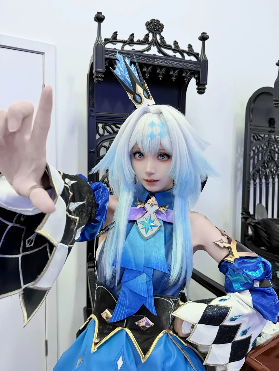 【刻律德菈cos】崩坏星穹铁道律法之影的棚拍记录