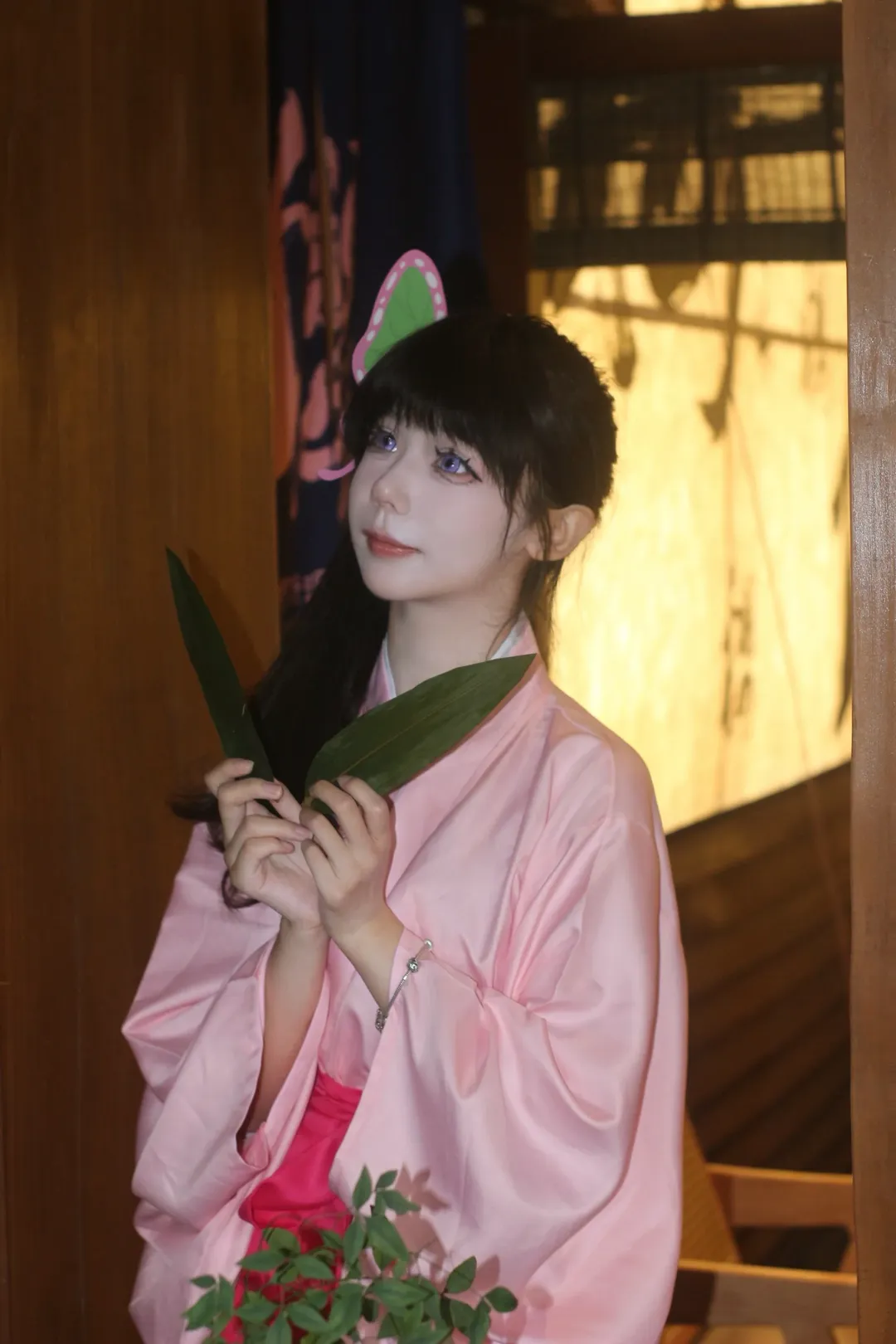 【香奈乎cos】花之呼吸与粉色和服 - 第 4 张