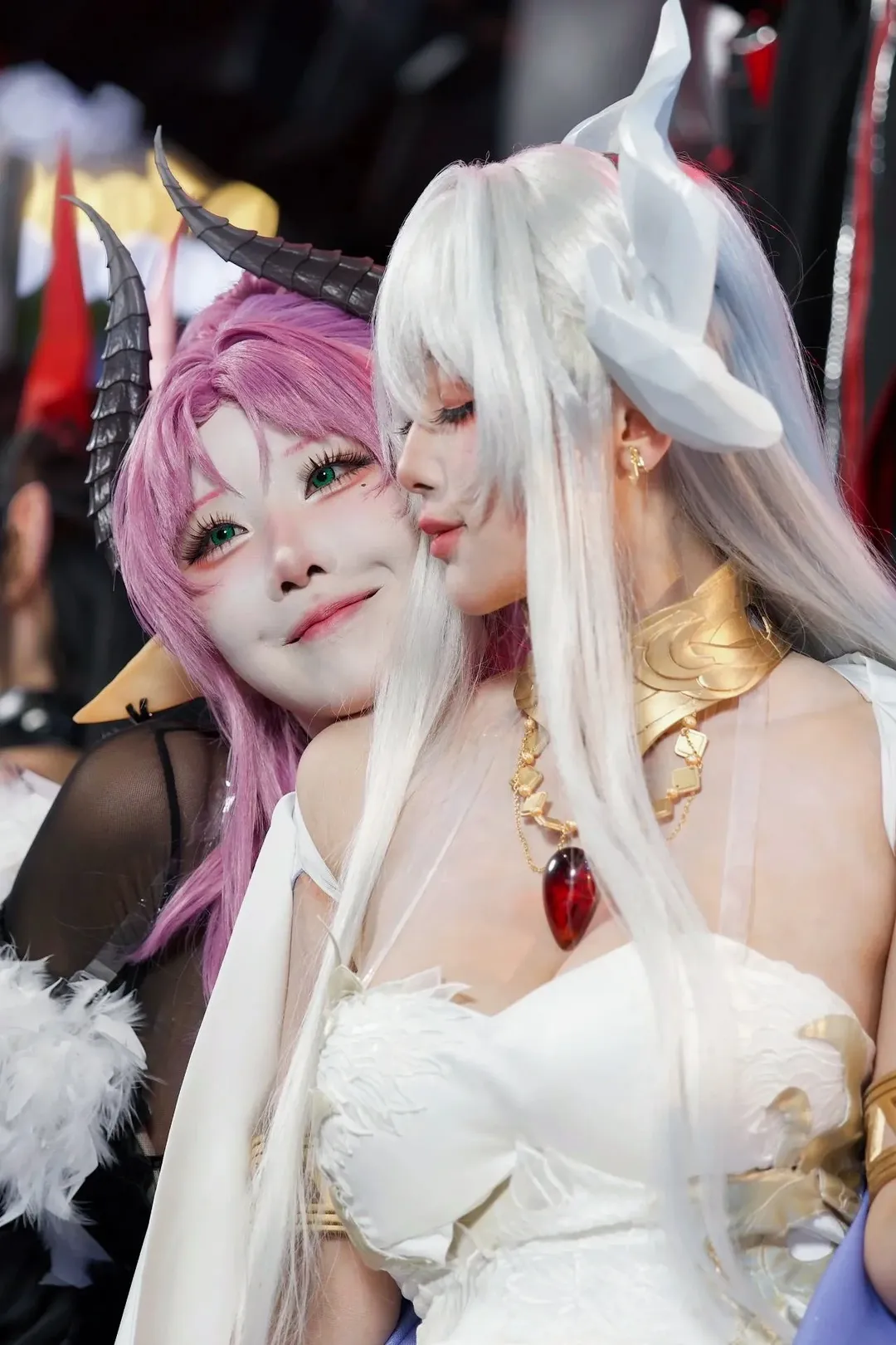 碧蓝航线双人cos，黑白双生主题大片 - 第 3 张