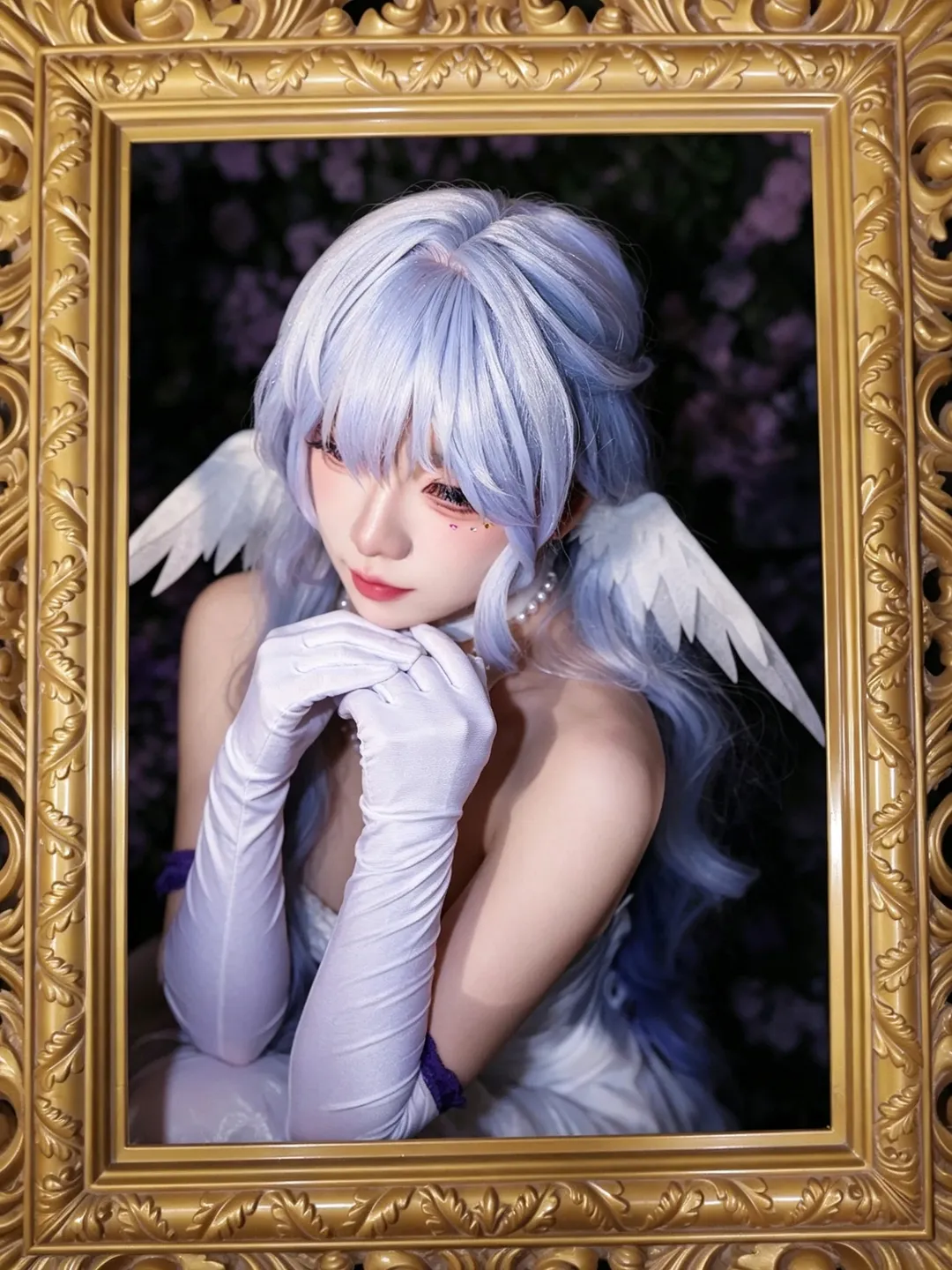 【知更鳥cos】崩壞星穹鐵道白色羽毛翅膀正片分享 - 第 2 張