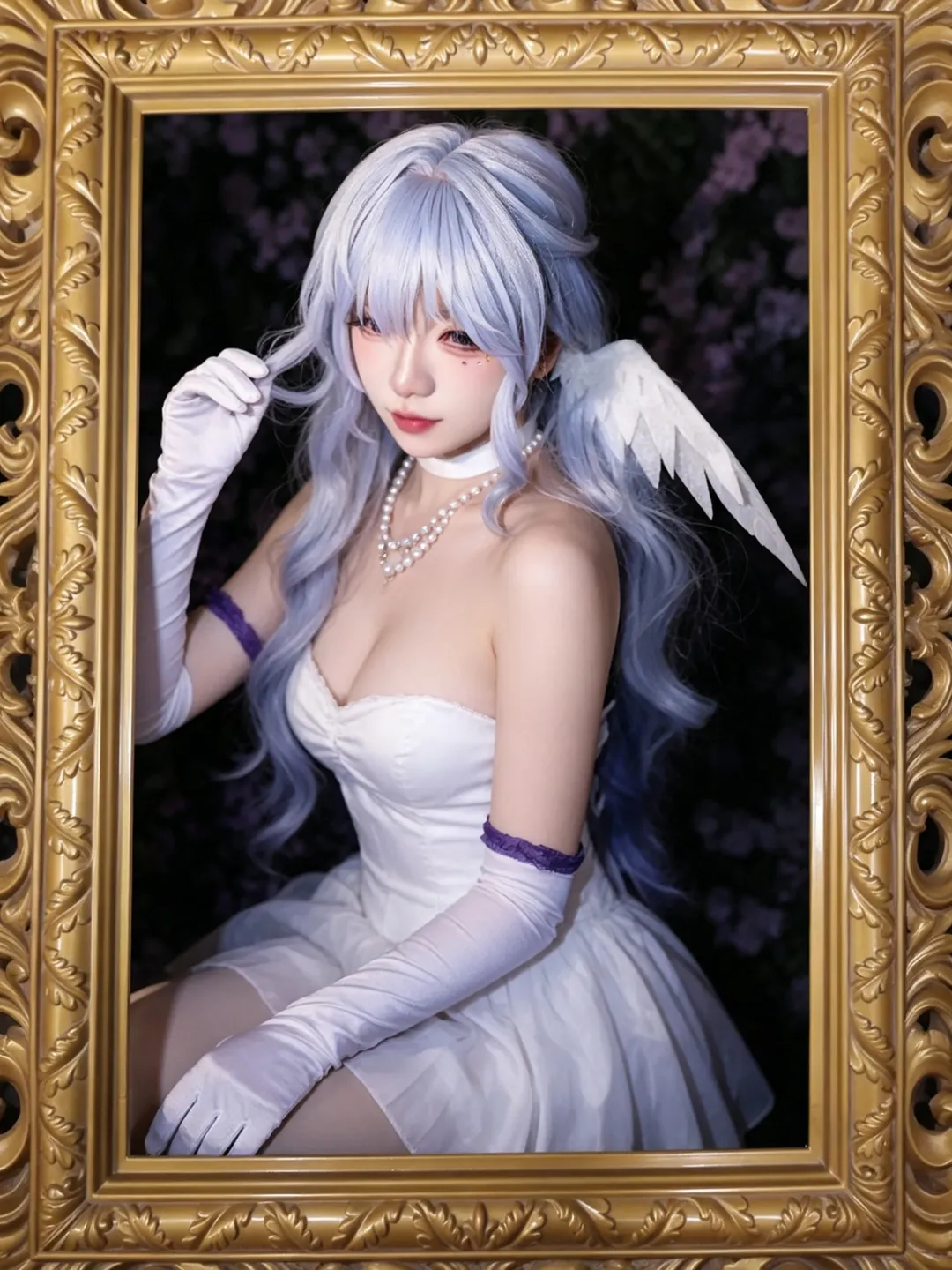 【知更鳥cos】崩壞星穹鐵道白色羽毛翅膀正片分享 - 第 3 張