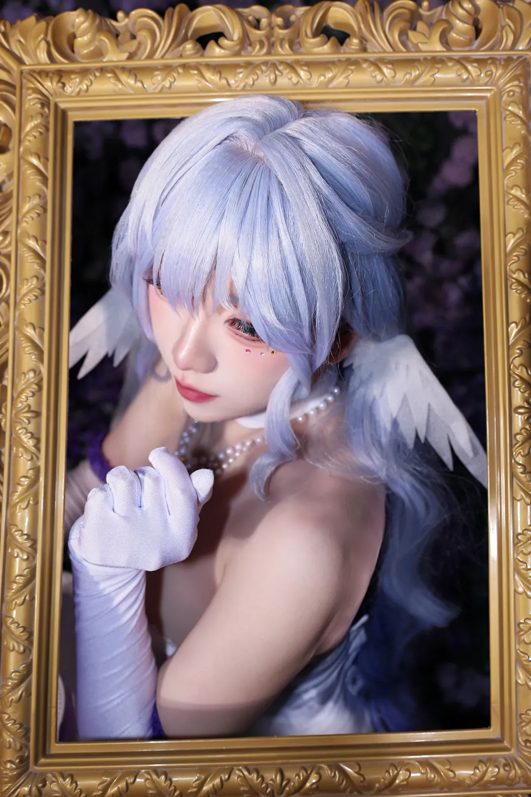 【知更鳥cos】崩壞星穹鐵道白色羽毛翅膀正片分享 - 第 4 張