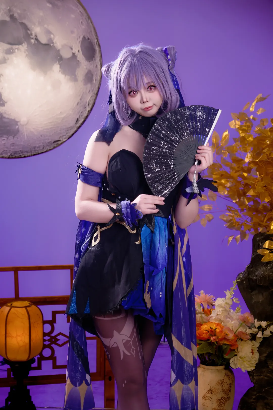 【刻晴cos】中秋月下的霓裾蹁跹 - 第 7 张