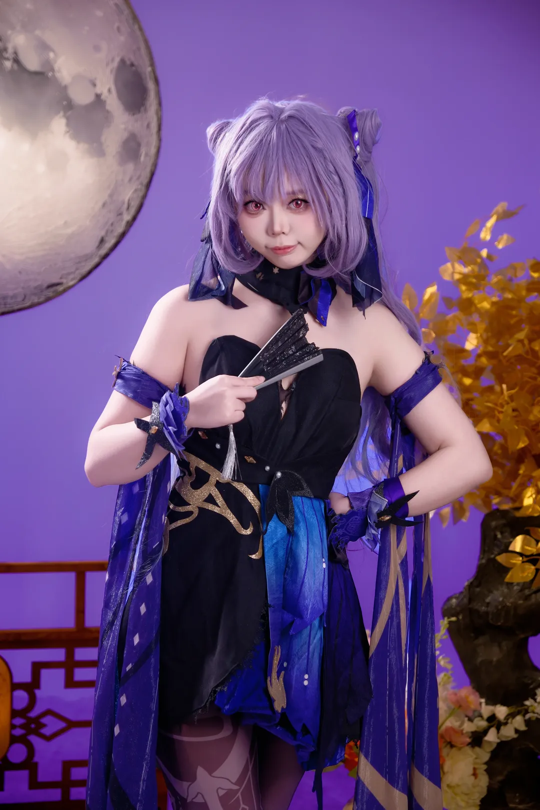 【刻晴cos】中秋月下的霓裾蹁跹 - 第 8 张