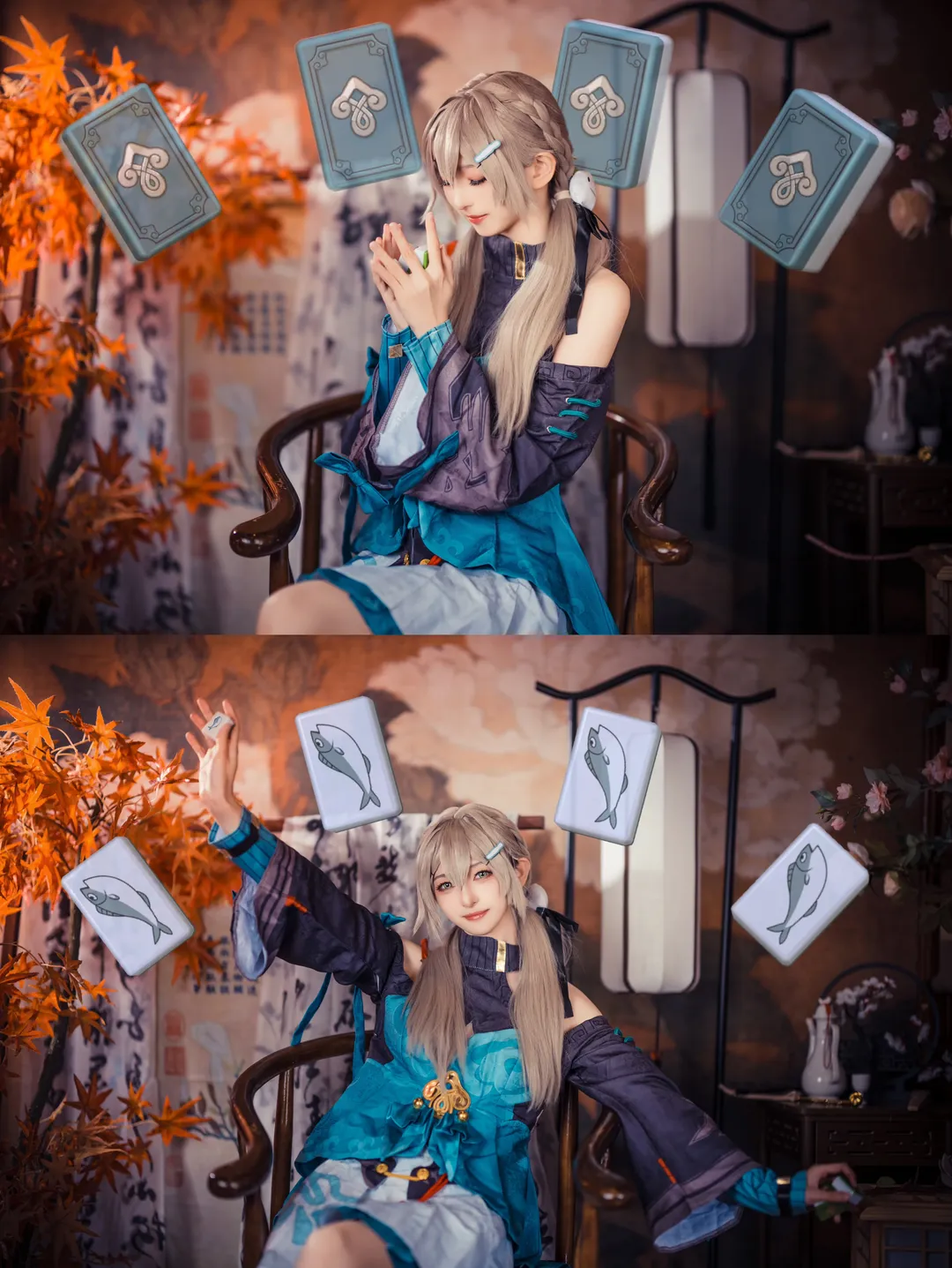 【青雀cos】星穹铁道麻将少女的胡牌时刻 - 第 1 张