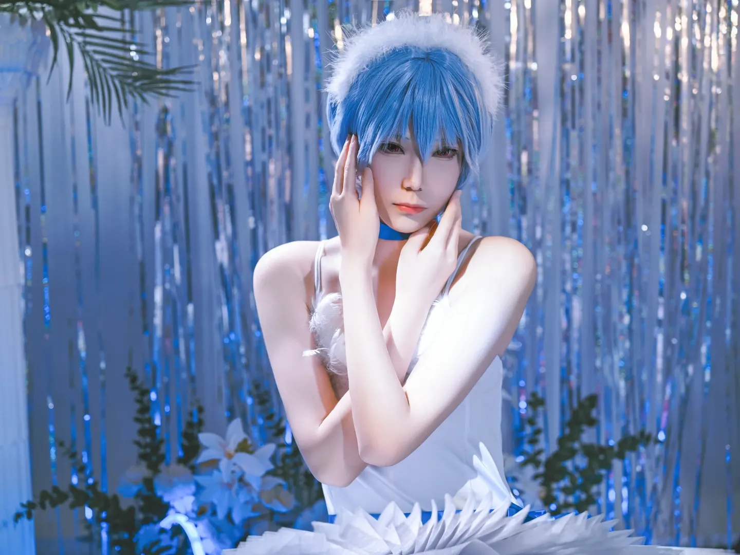 【小鳥遊六花cos】漫展前的黑絲造型準備 - 第 5 張