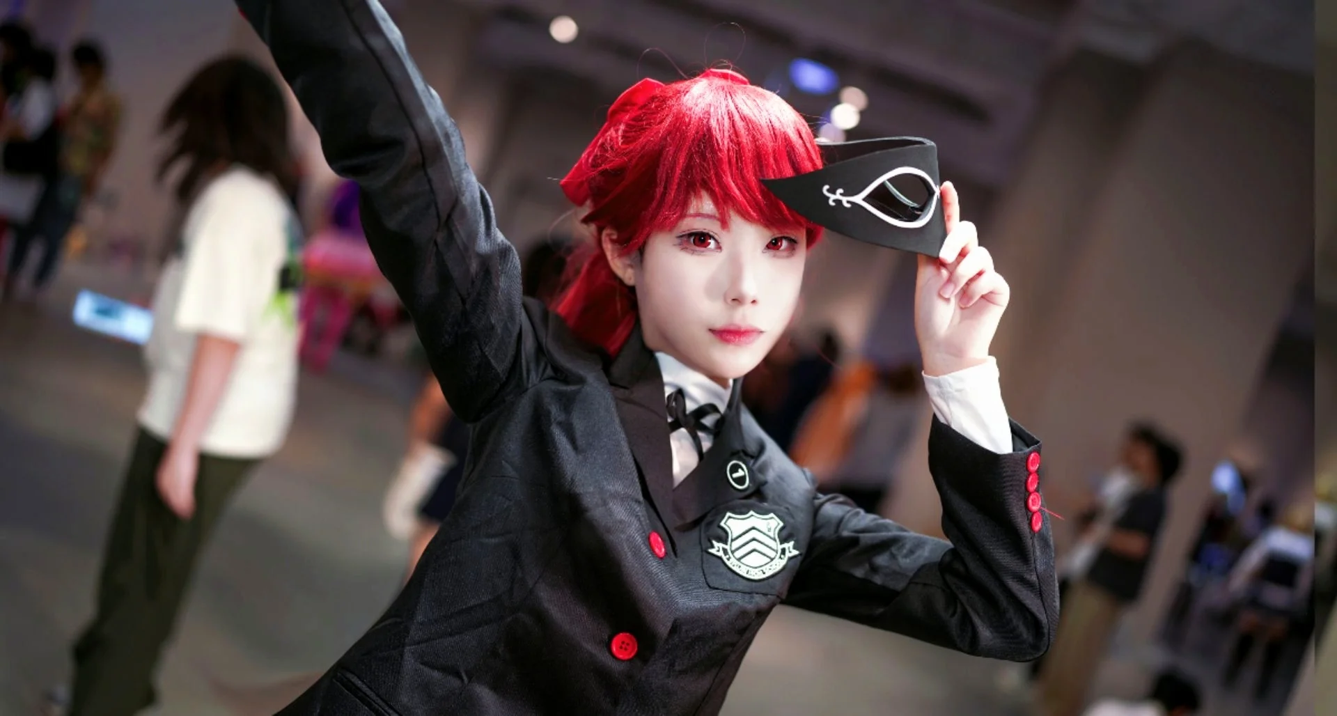 【小鳥遊六花cos】漫展前的黑絲造型準備 - 第 7 張