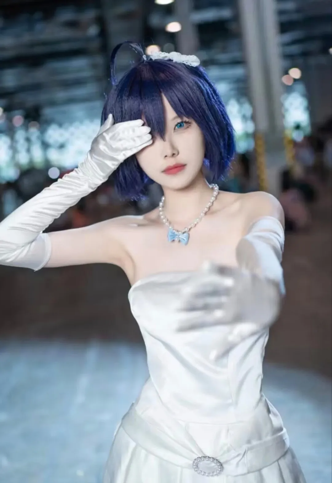 【小鳥遊六花cos】漫展前的黑絲造型準備 - 第 9 張