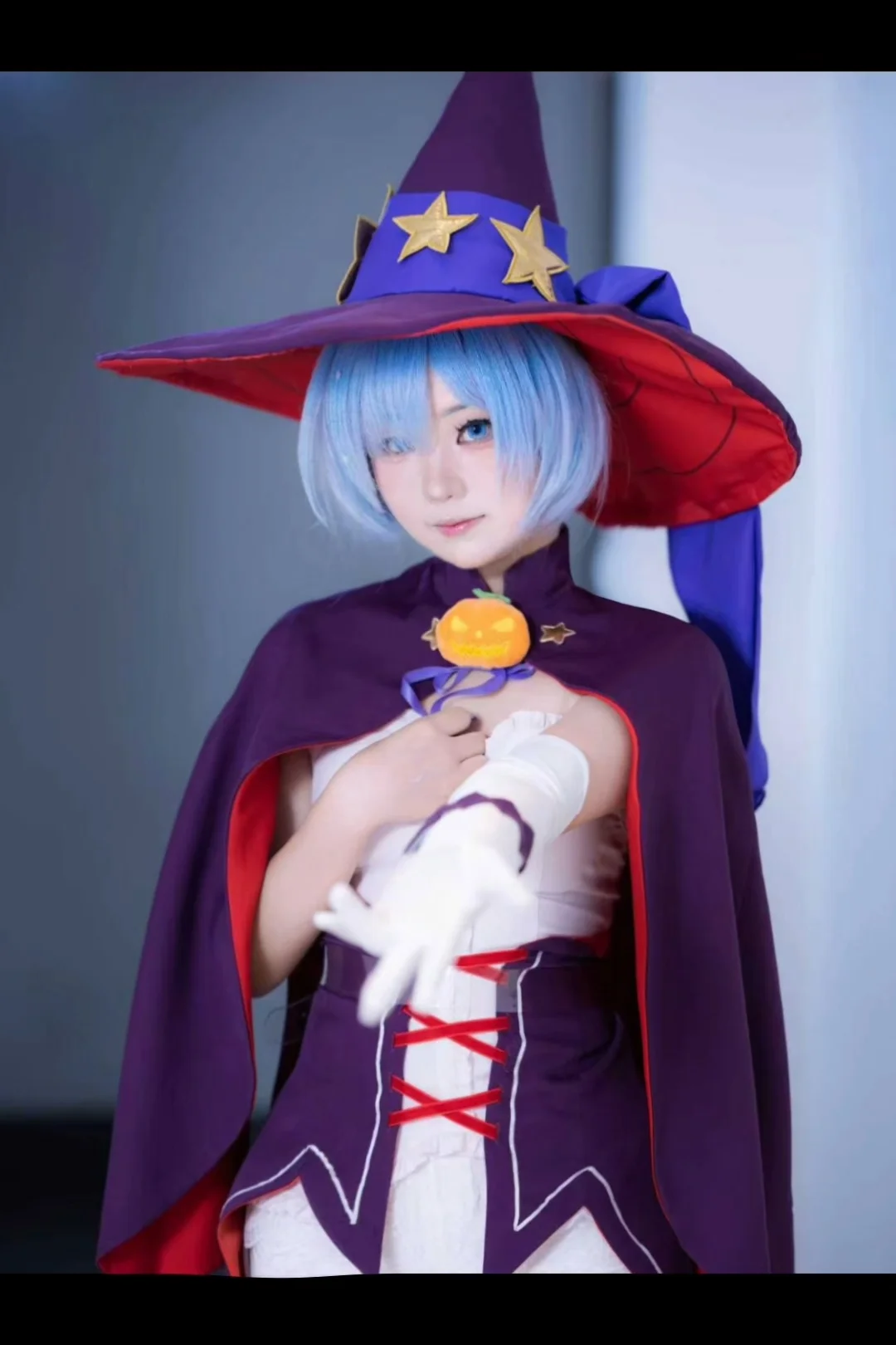 【蕾姆cos】从零开始的异世界生活 万圣节魔法装扮 - 第 4 张