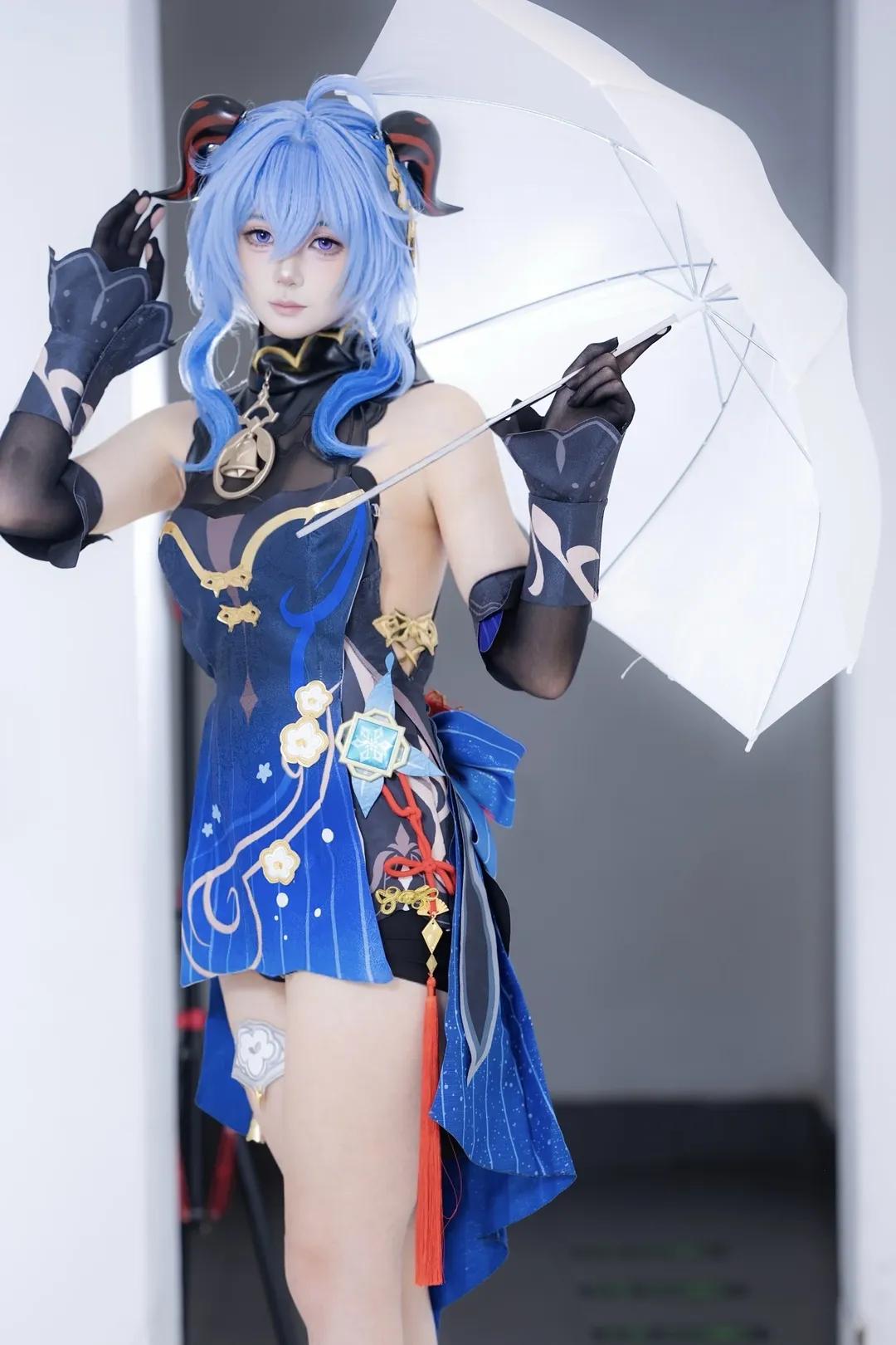 【甘雨cos】原神璃月韻味，柔光傘下的絕美光影 - 第 9 張
