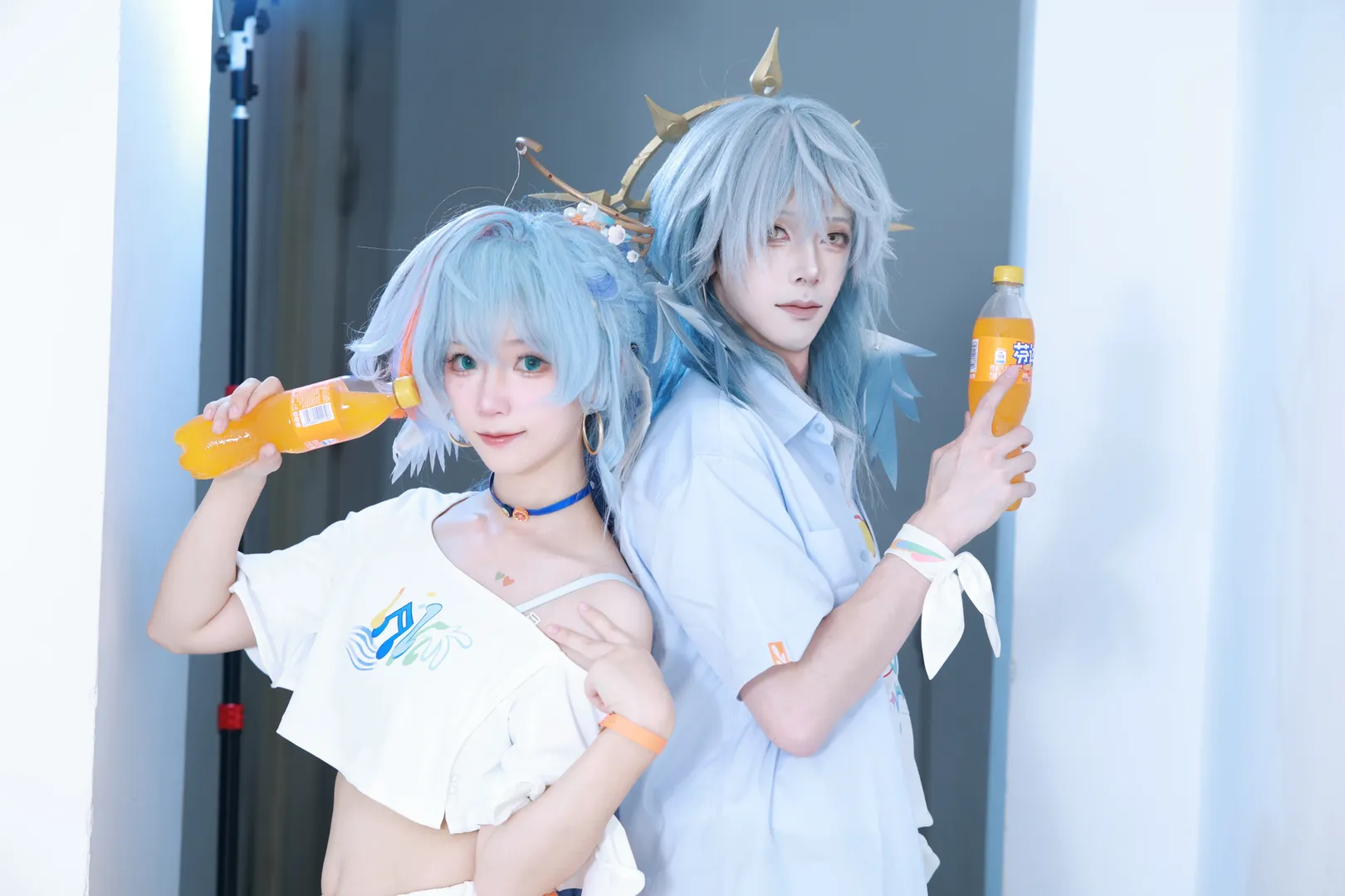 【知更鸟cos】崩坏星穹铁道来一瓶芬达吧 - 第 2 张