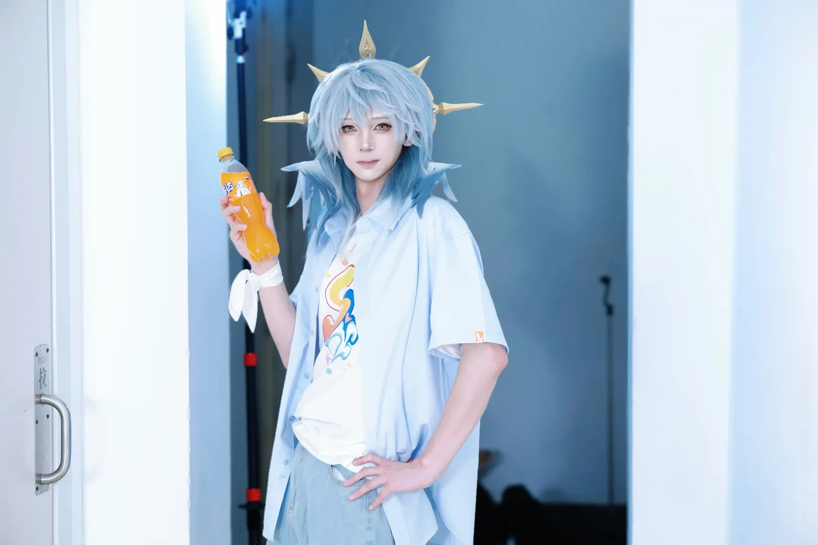 【知更鸟cos】崩坏星穹铁道来一瓶芬达吧 - 第 5 张