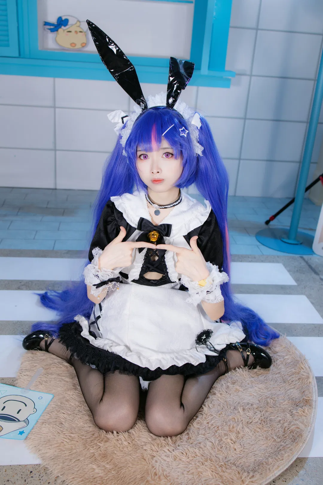 【薩里cos】碧藍航線清涼節女僕兔場照 - 第 2 張
