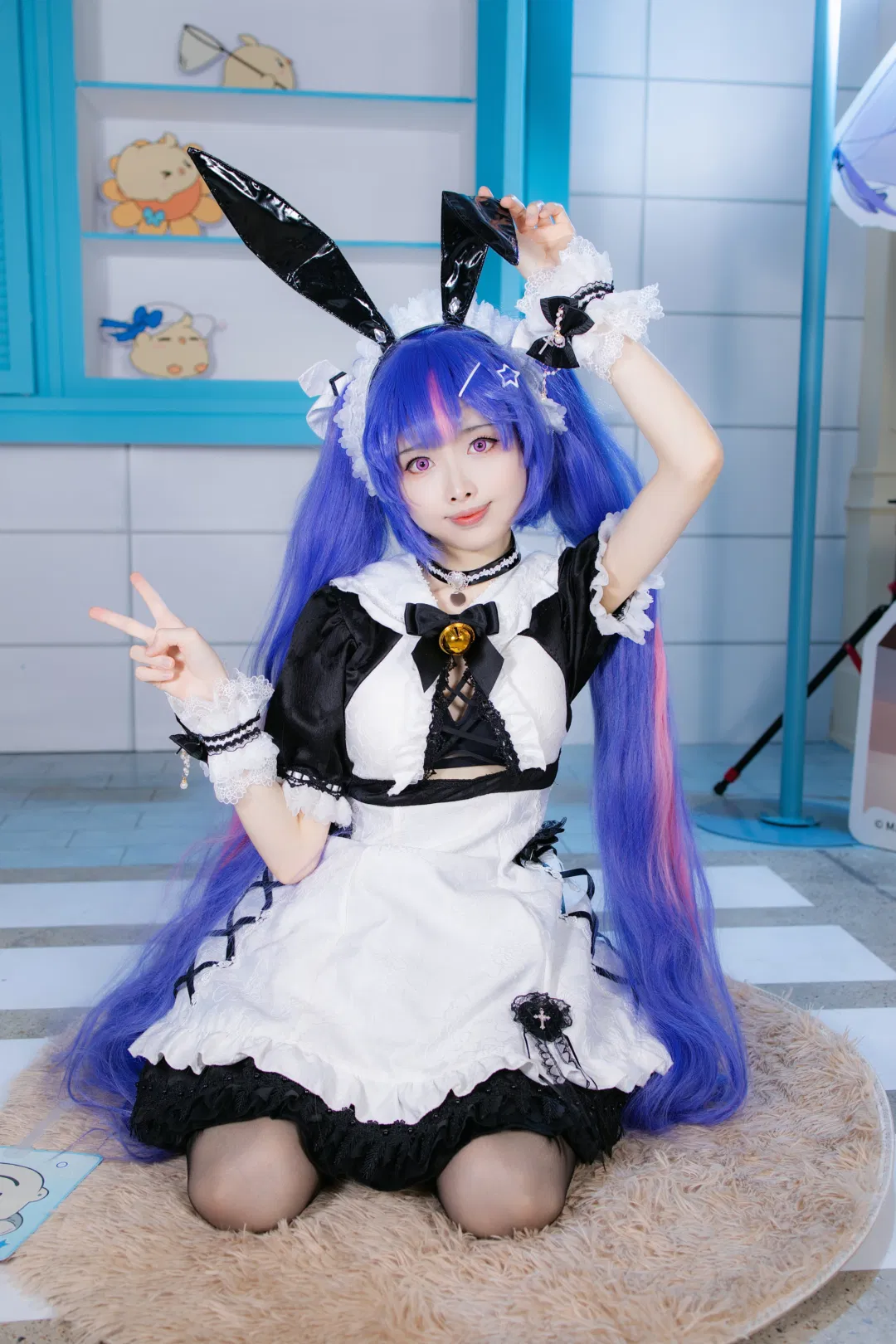 【薩里cos】碧藍航線清涼節女僕兔場照 - 第 6 張
