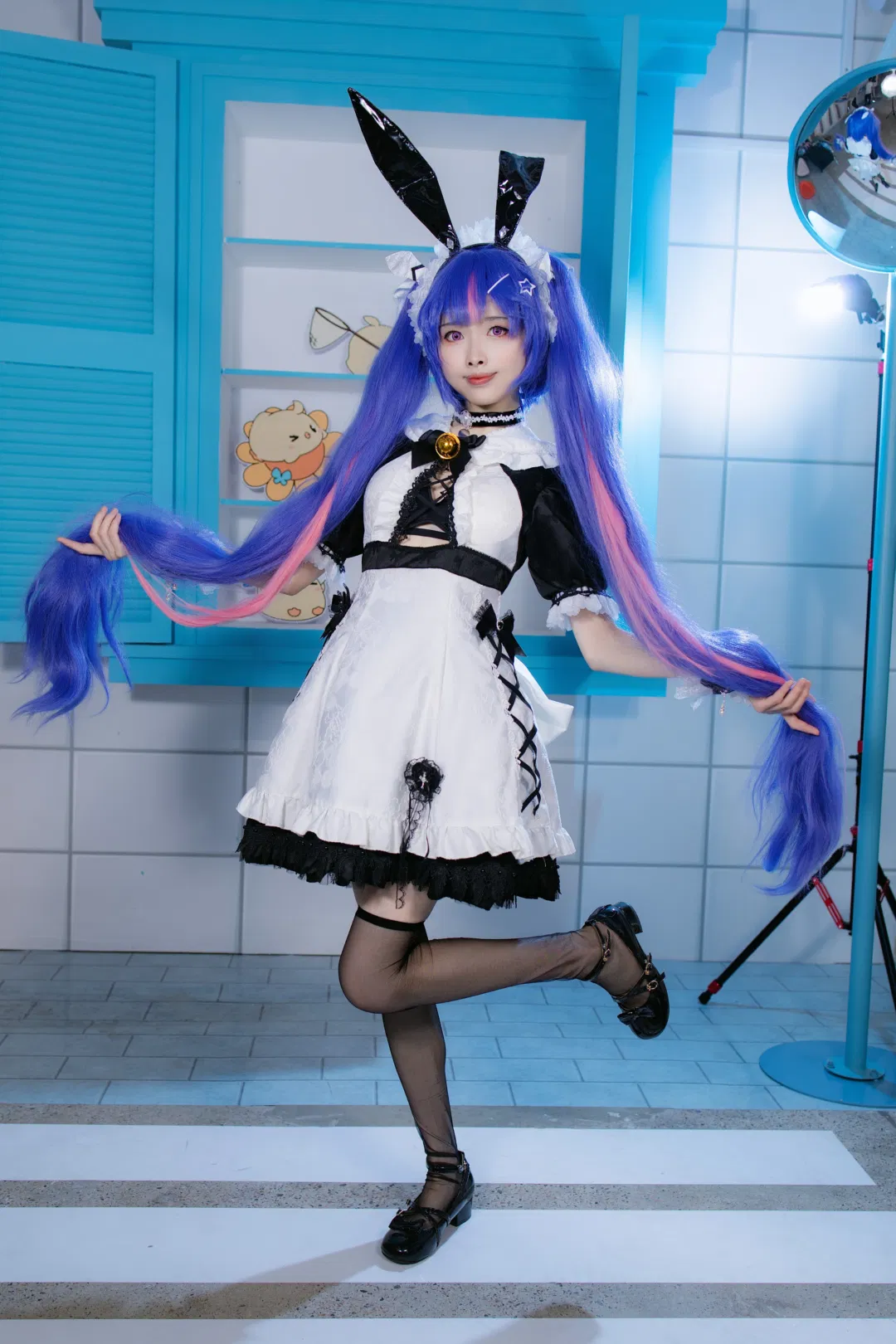 【薩里cos】碧藍航線清涼節女僕兔場照 - 第 7 張