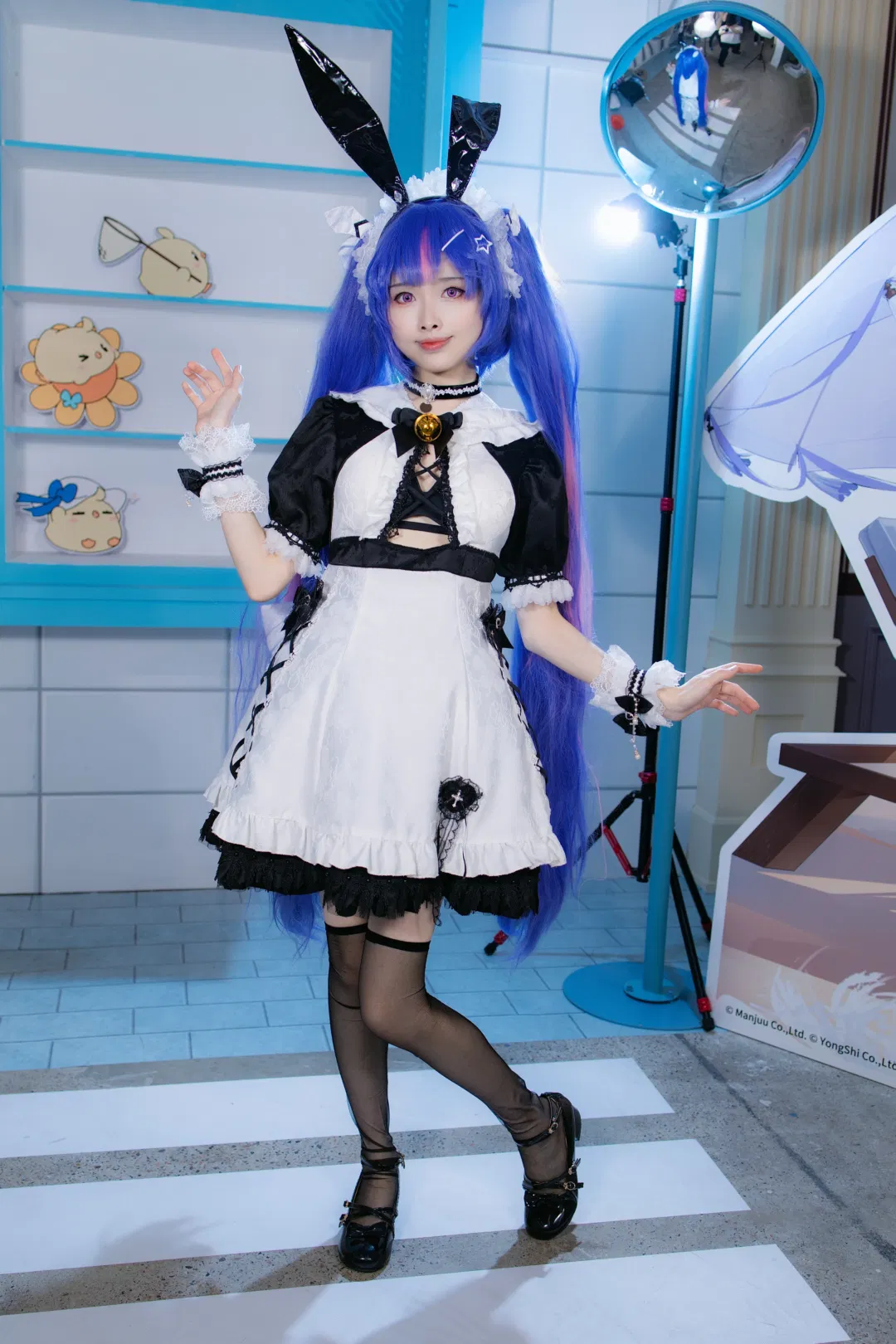 【薩里cos】碧藍航線清涼節女僕兔場照 - 第 8 張