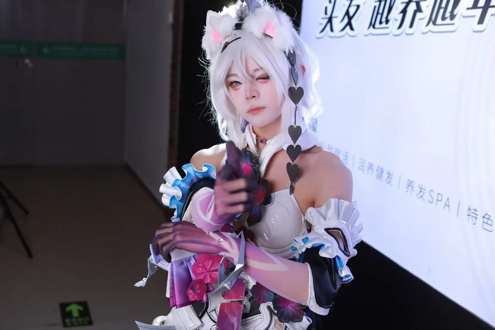 【琪亚娜cos】崩坏3终焉律者，星空下的终焉降临 - 第 3 张