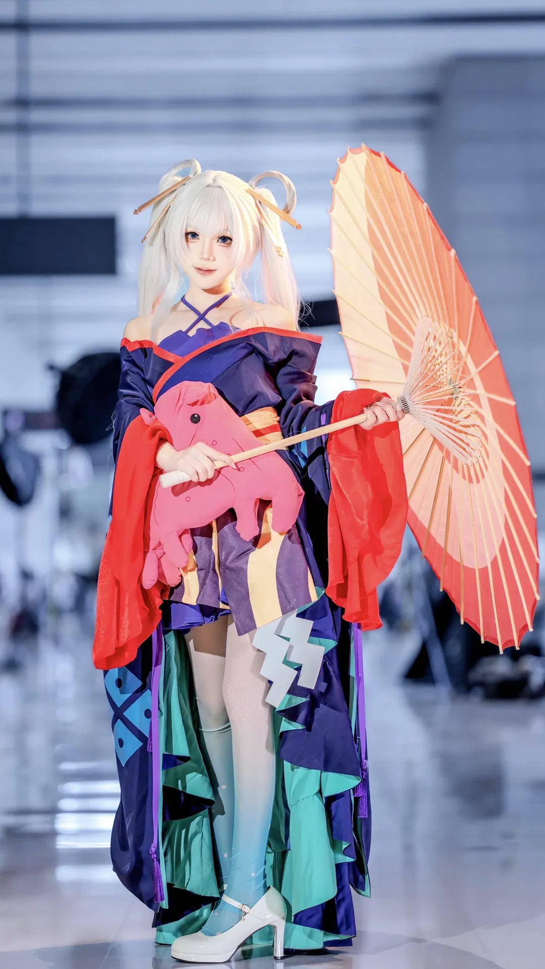 【月见八千代cos】超时空辉夜姬的奇幻和风造型 - 第 4 张