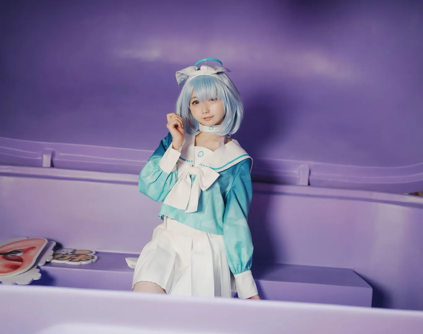 【阿罗娜cos】蔚蓝档案阿罗娜ChinaJoy打卡 - 第 1 张