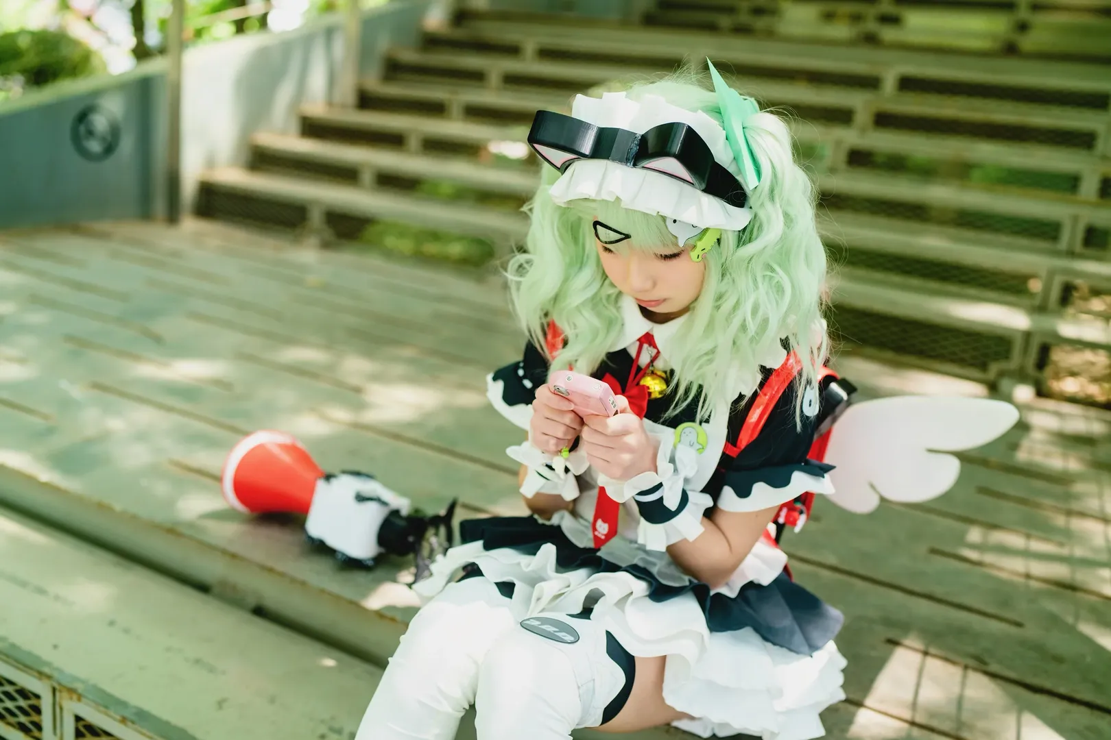 【千夏蕾咪cos】绝区零场照，道具和穿搭细节都在线 - 第 3 张