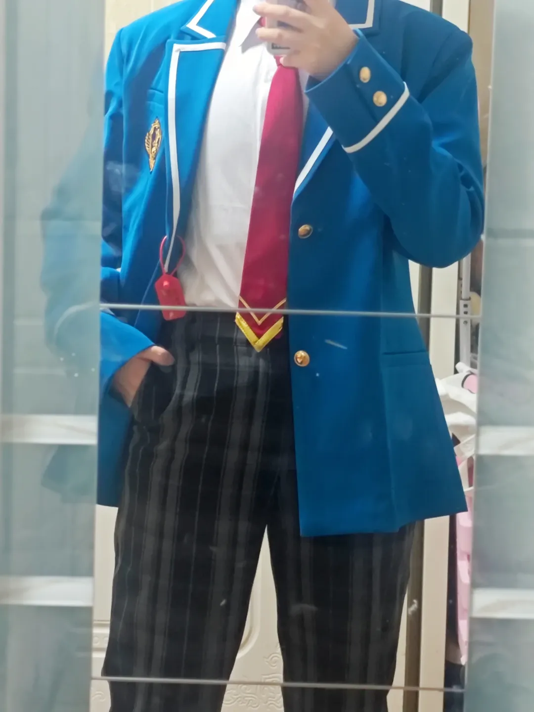 【偶像夢幻祭cos】這套校服試穿的心得記錄 - 第 1 張
