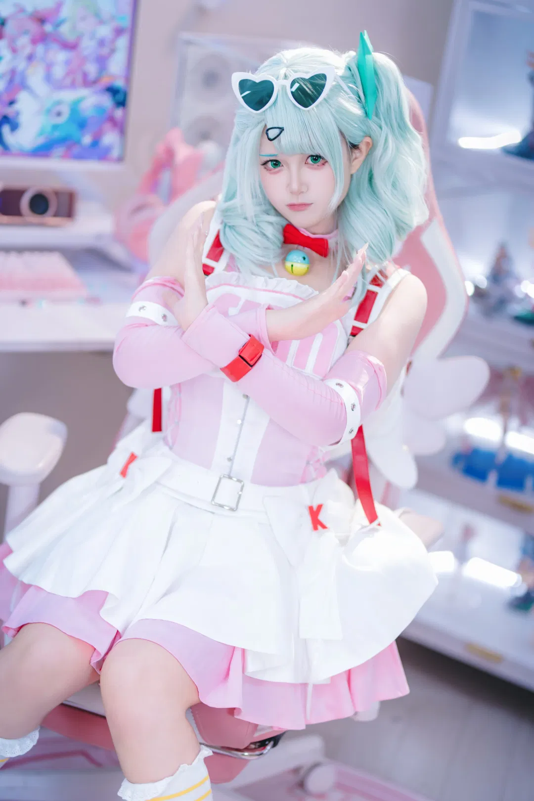 【千夏cos】绝区零妄想天使造型拍摄日常 - 第 1 张