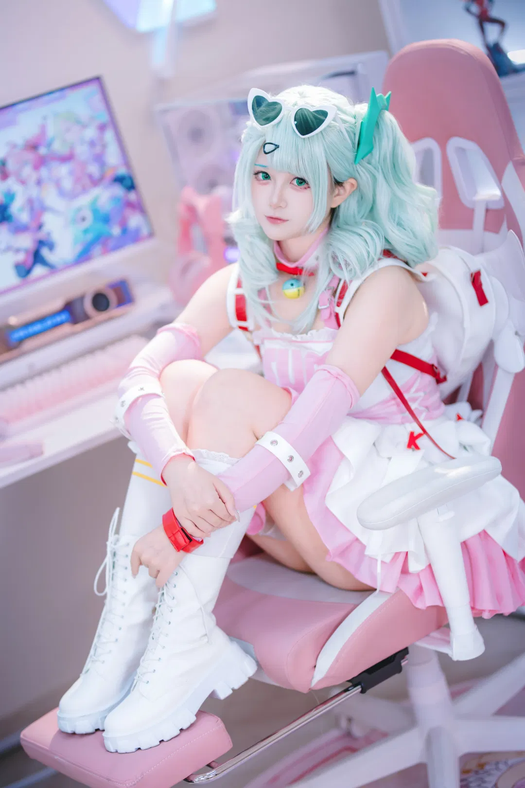 【千夏cos】绝区零妄想天使造型拍摄日常 - 第 2 张