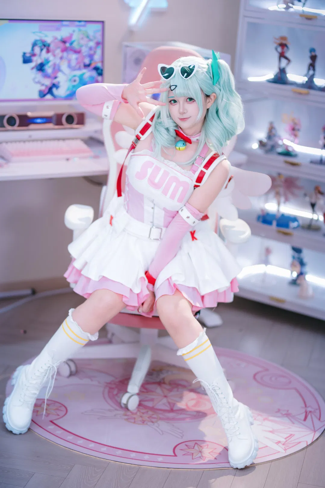 【千夏cos】绝区零妄想天使造型拍摄日常 - 第 3 张