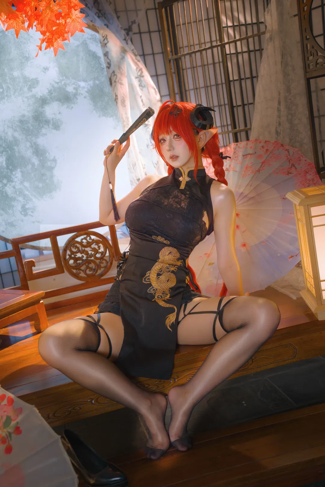 【興登堡cos】碧藍航線興登堡旗袍造型分享 - 第 1 張