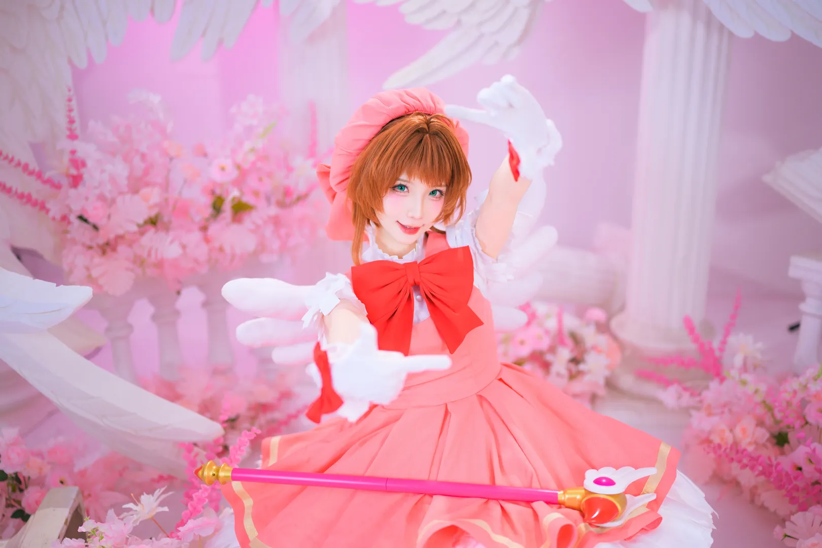 【小樱cos】魔卡少女樱粉色魔法少女的拍摄记录 - 第 10 张